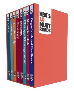 cover image of HBR's 10 Must Reads for Executives 8-Volume Collection